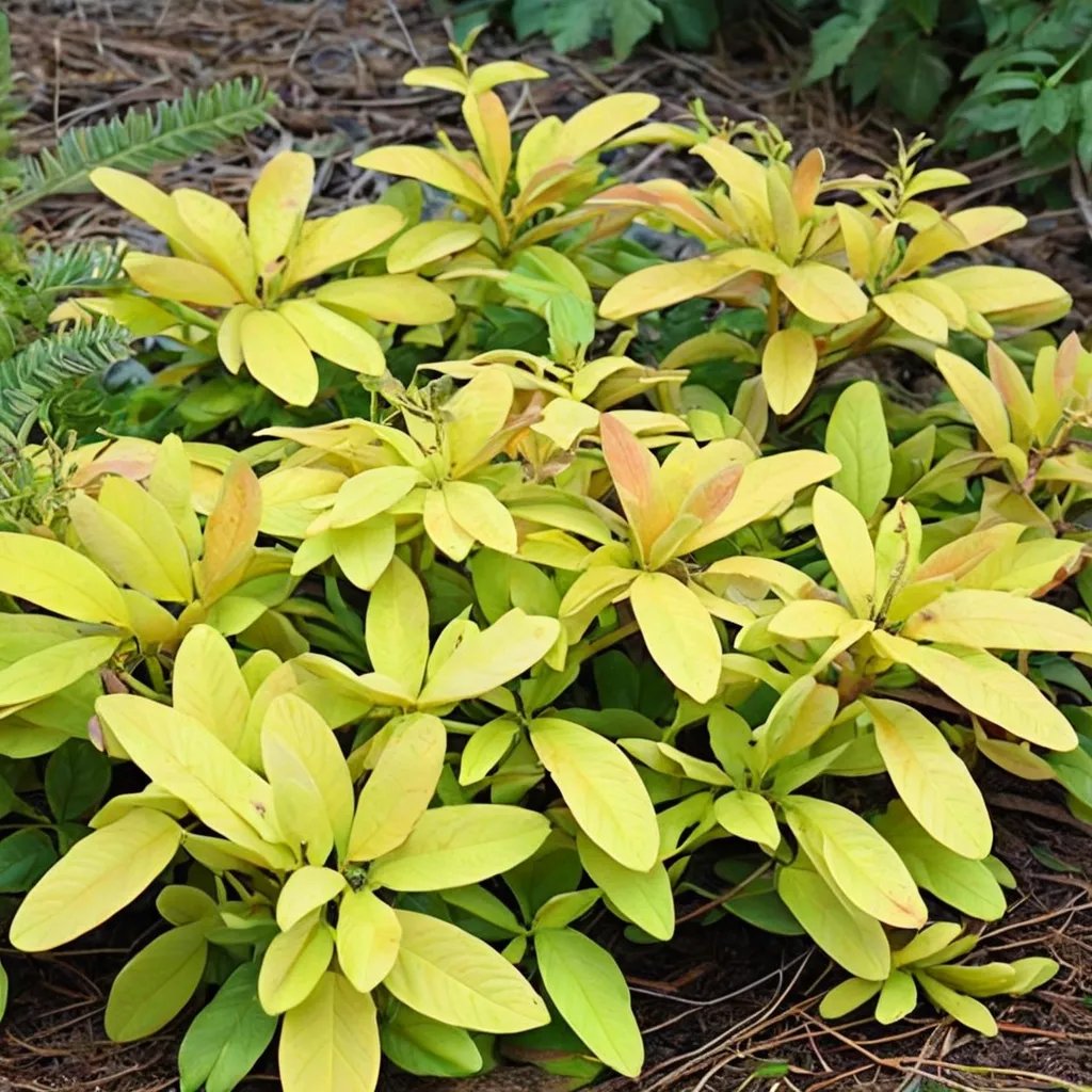 Hypericum calycinum 'Briggadoon'