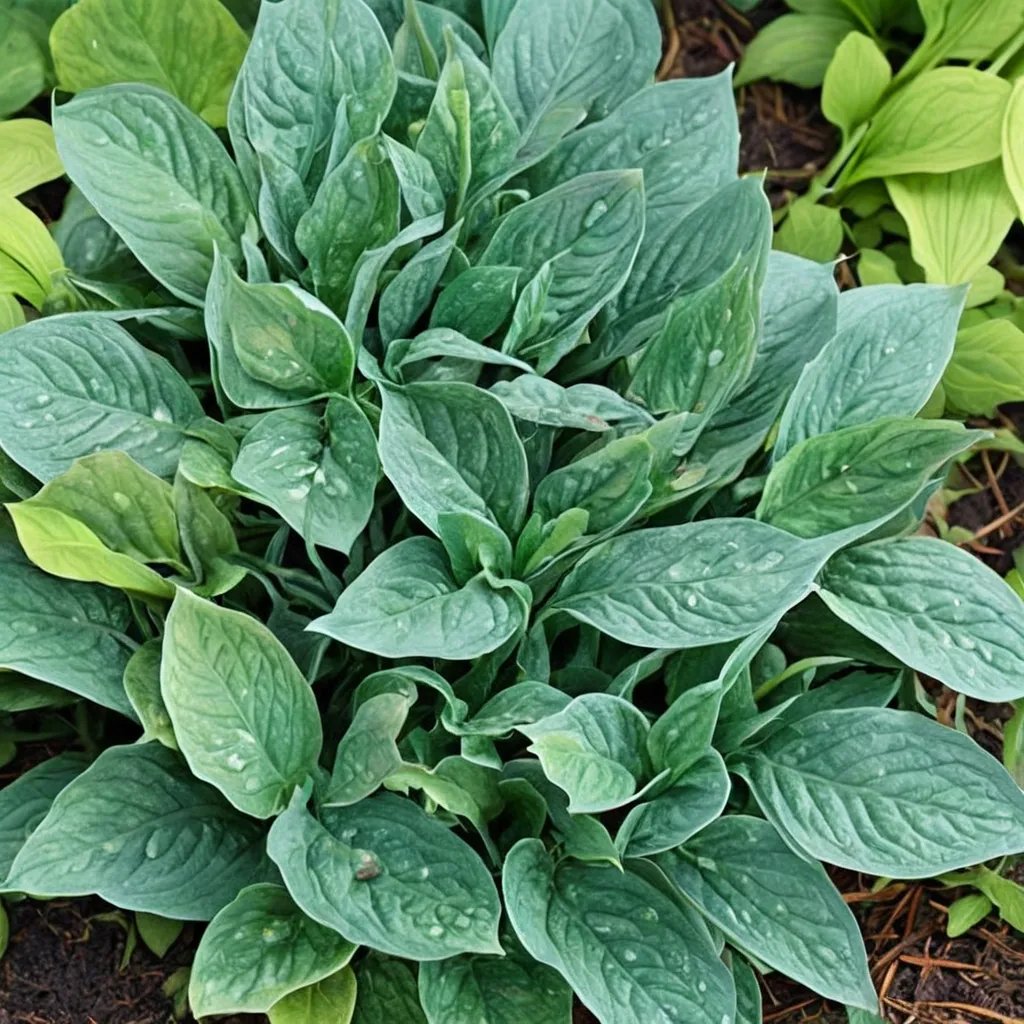Hosta x hybrida 'King of Spades'