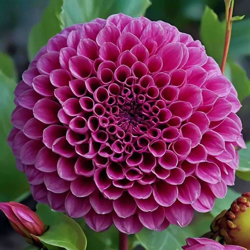 Dahlia pinnata 'Babette Giant Ball'