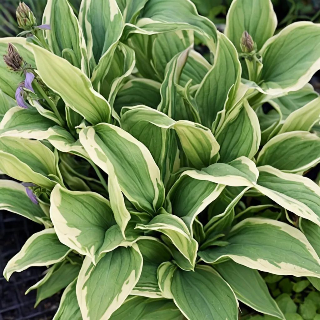 Hosta x hybrida 'Sundance'