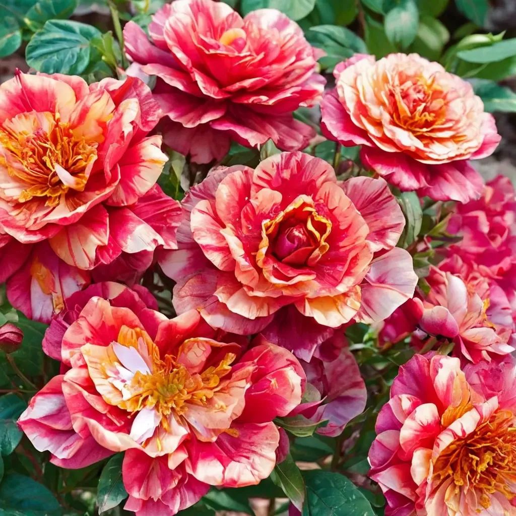 Rosa x floribunda 'Frida Kahlo'