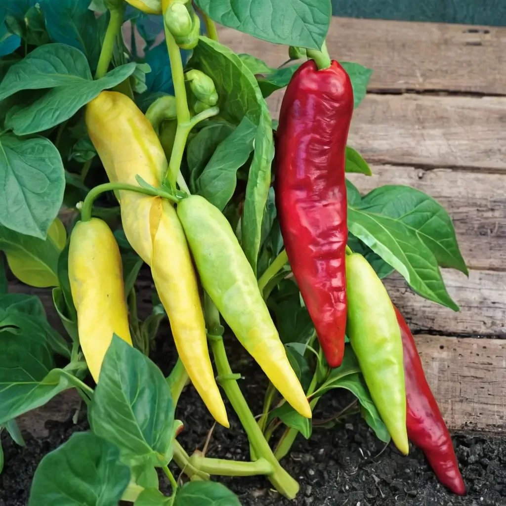 Capsicum annuum 'Sweet Banana'