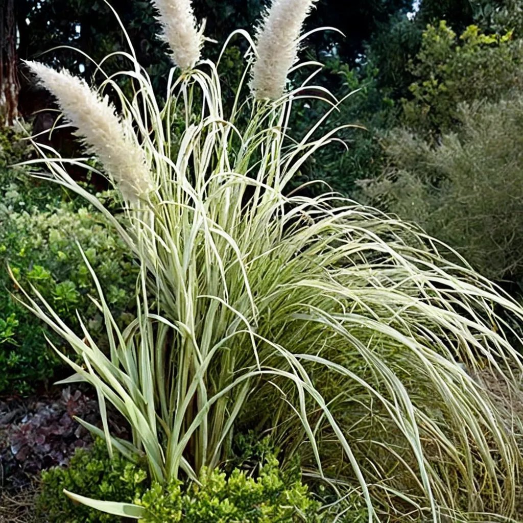 Cortaderia selloana 'Silver Comet'