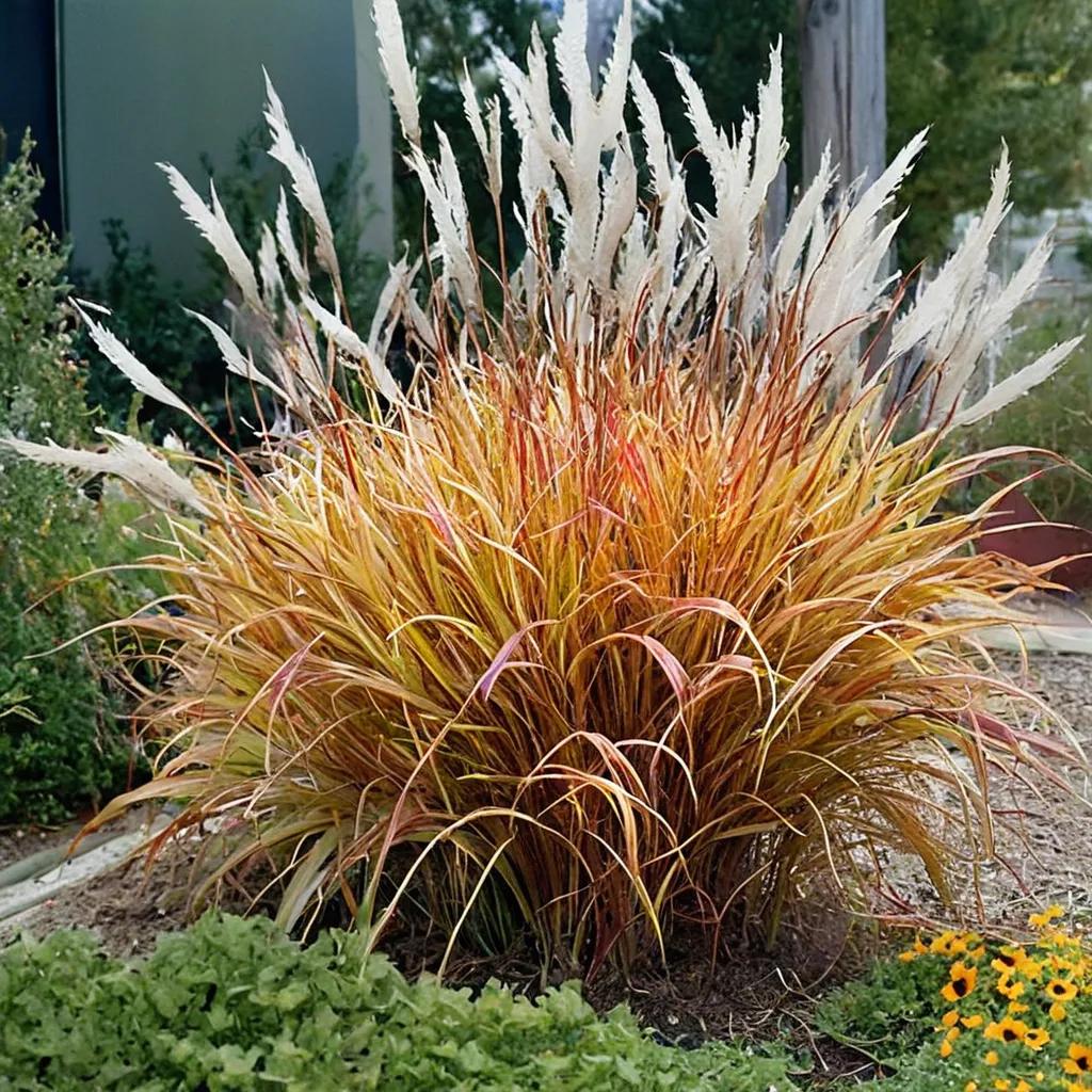 Purple Miscanthus