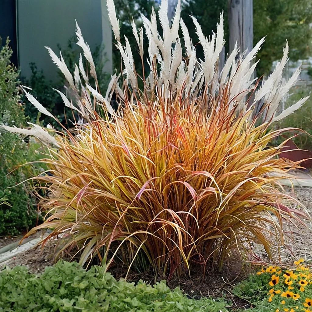 Miscanthus sinensis 'Purpurascens'