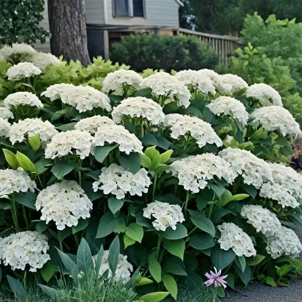 Hydrangea arborescens 'Annabelle'