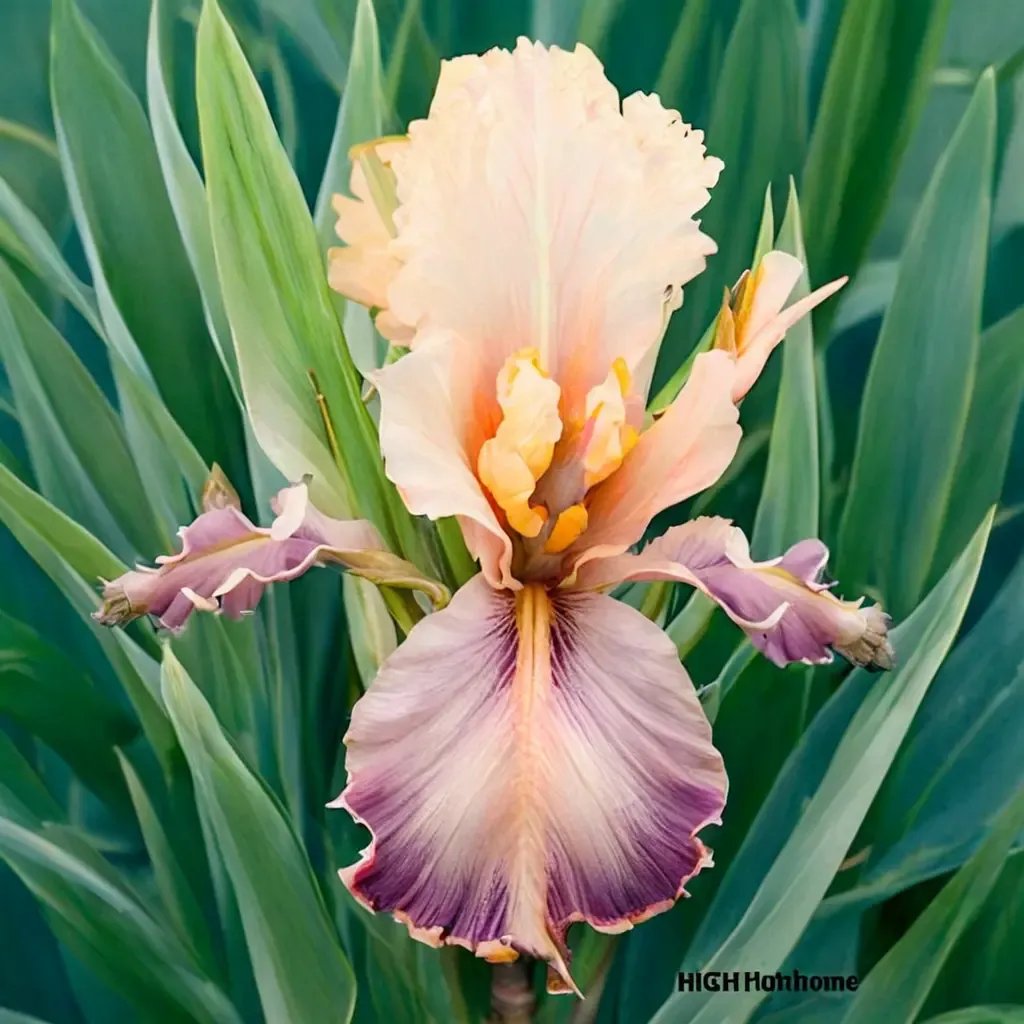 Iris x germanica 'Poster Girl Kickstart'