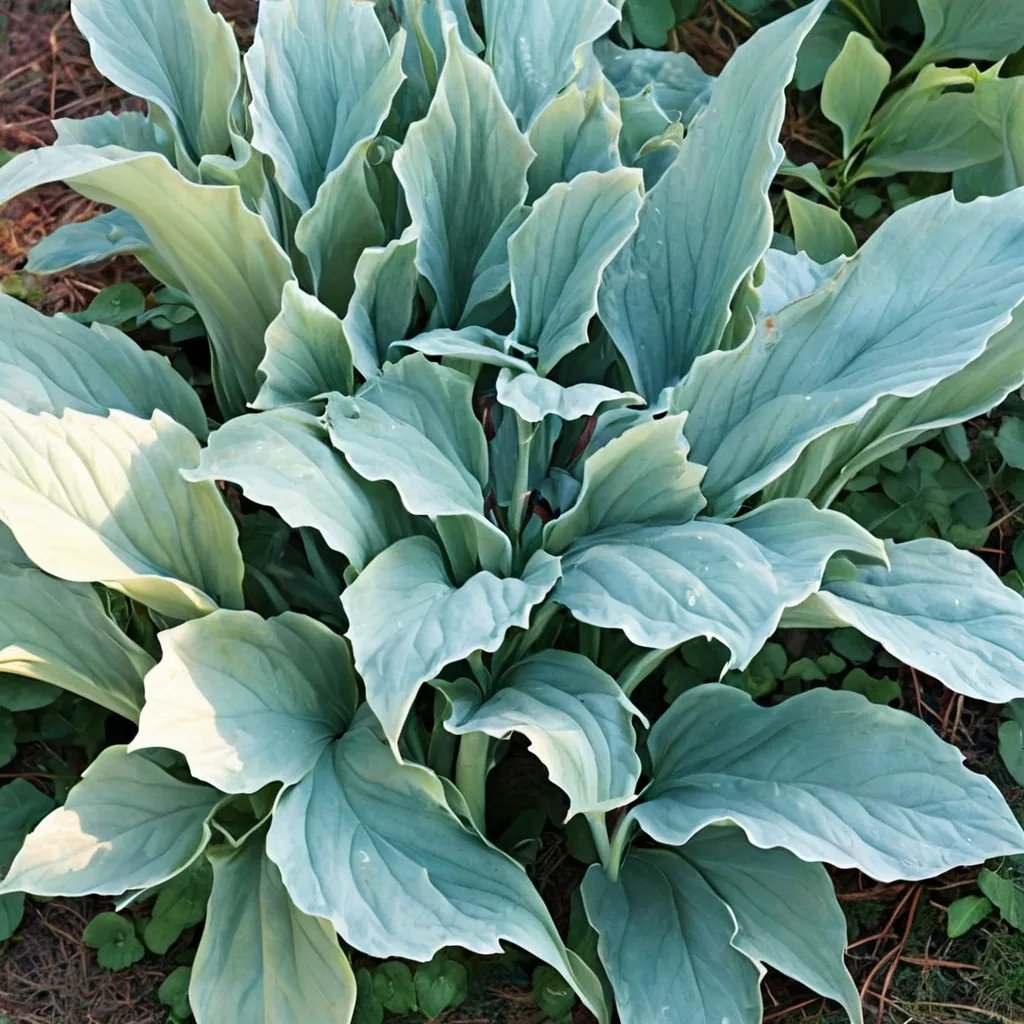 Hosta x hybrida 'River Dance'