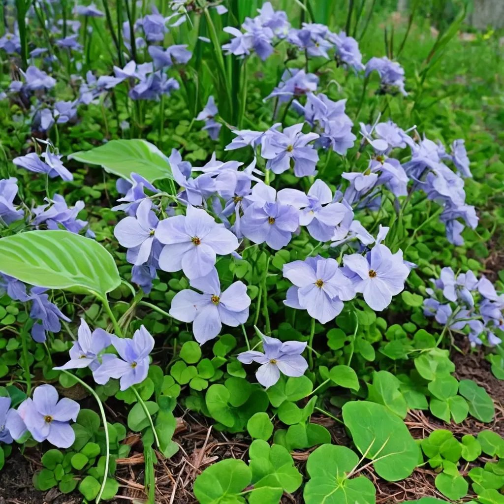 Phlox stolonifera 'Blue Ridge'