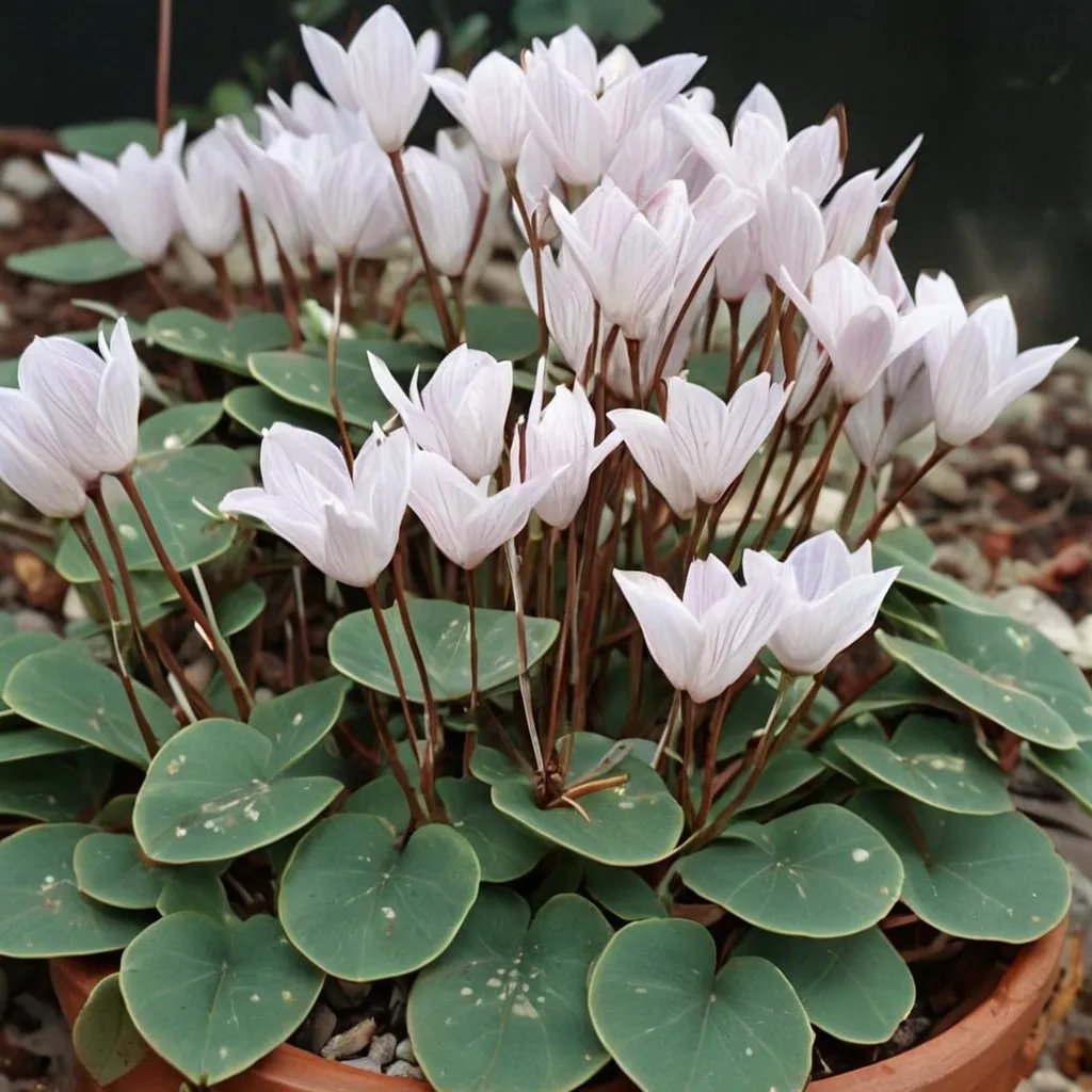 Cyclamen intaminatum