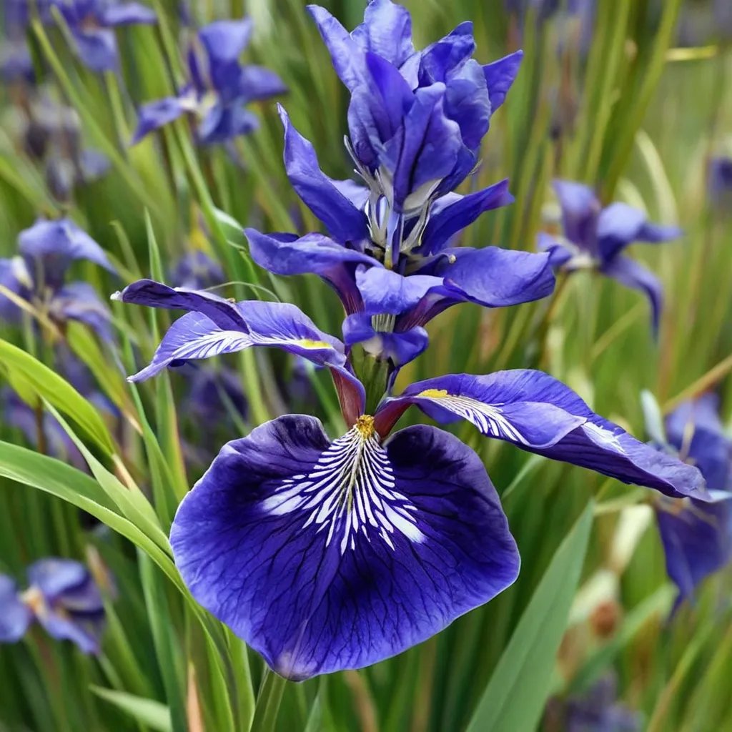 Iris sibirica 'Blue King'