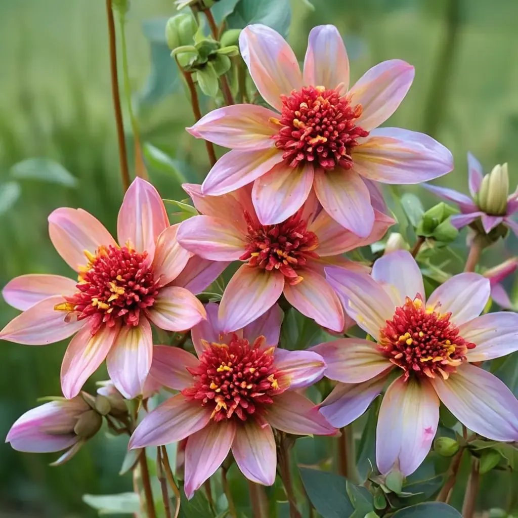 Dahlia pinnata 'Totally Tangerine'