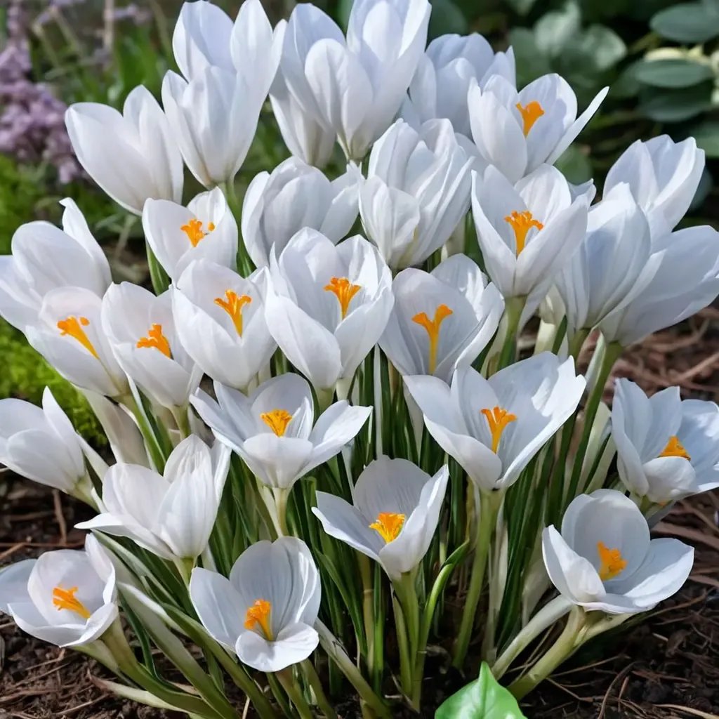 Crocus vernus 'Jeanne d'