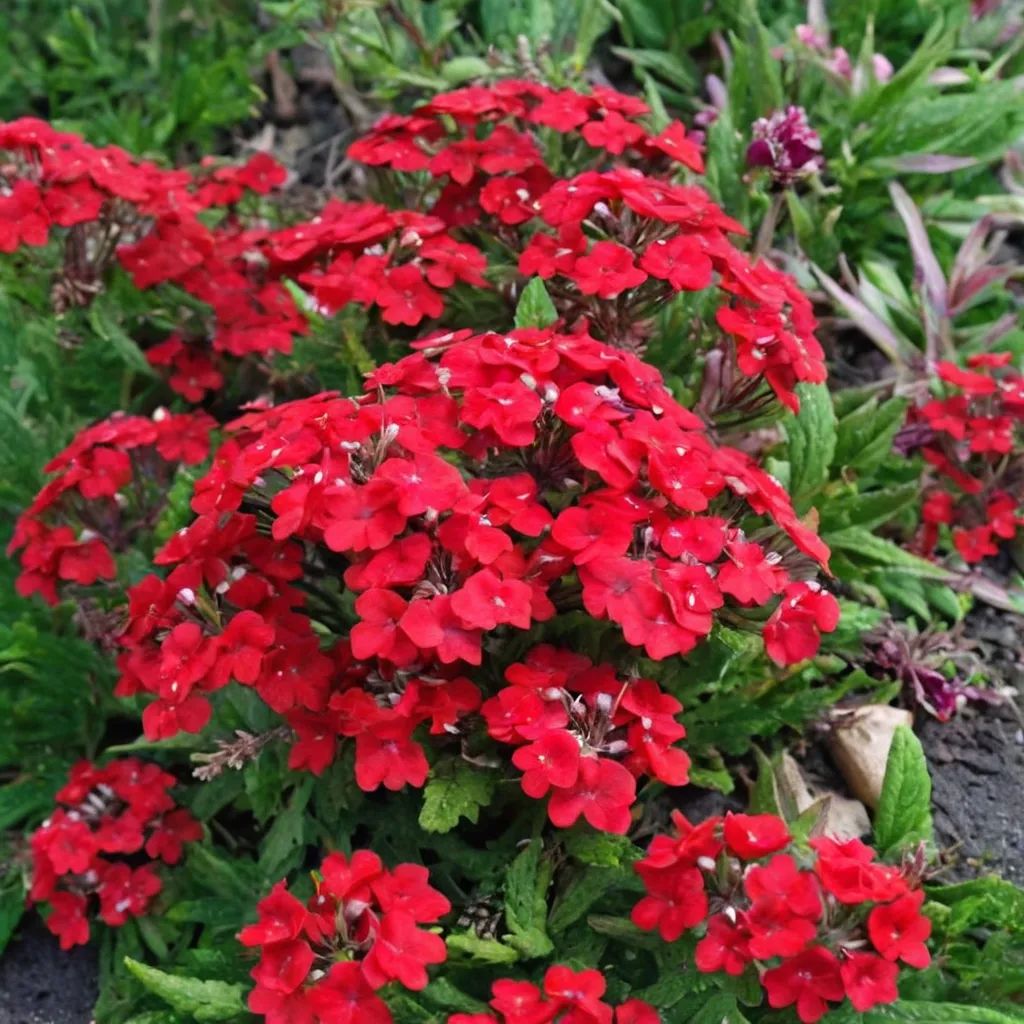 Verbena x hybrida 'Tex Tuf Red'