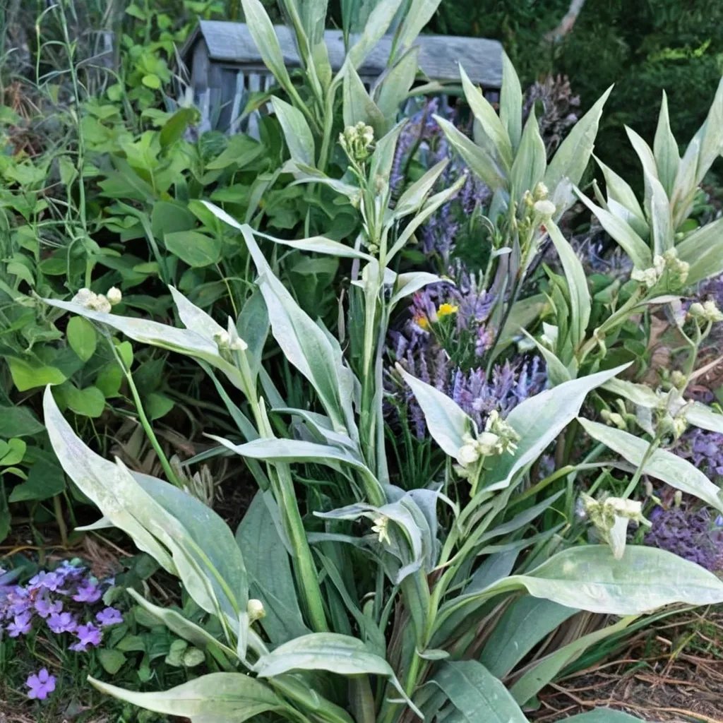 Eryngium yuccifolium 'Kershaw Blue'