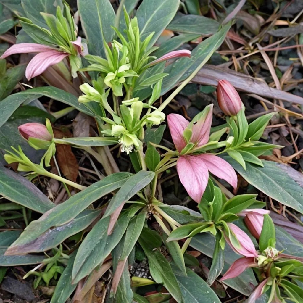 Helleborus foetidus 'Dunham Narrow Leaf'