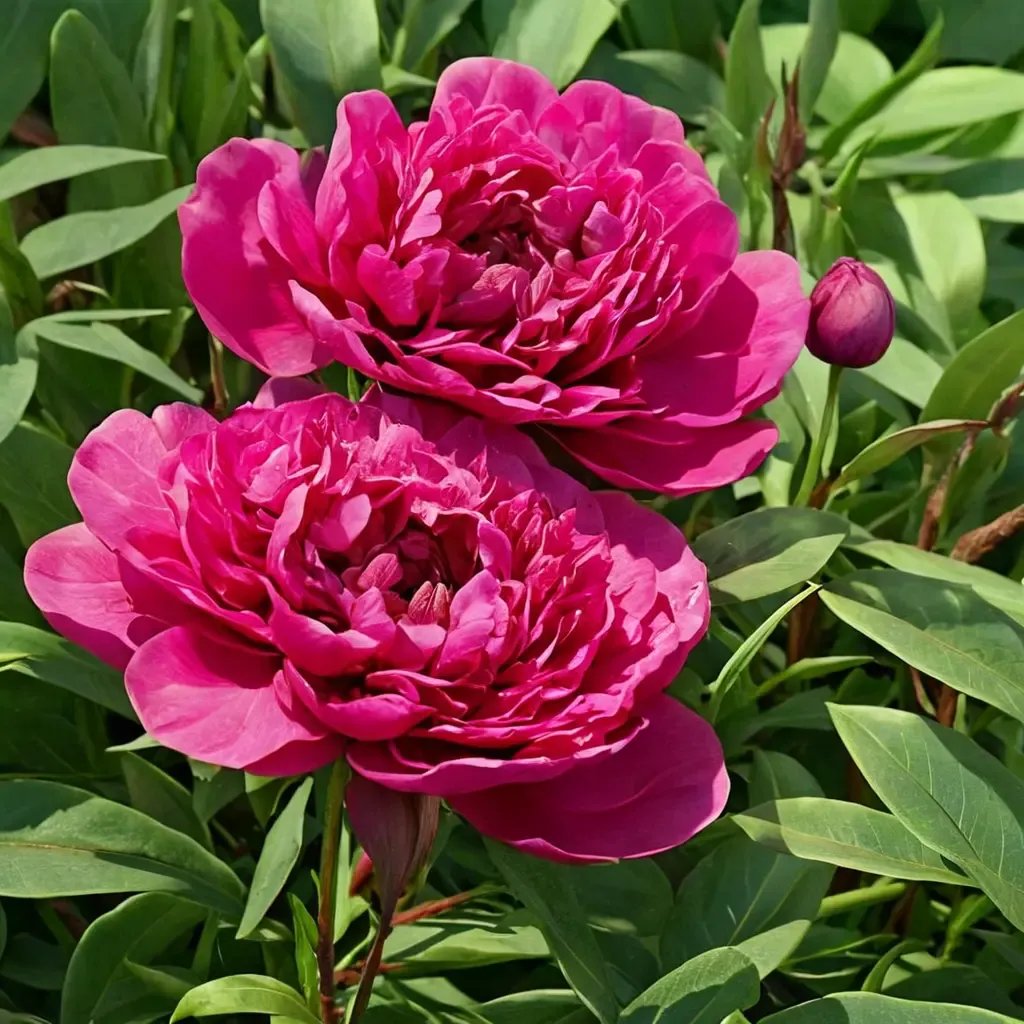 Paeonia officinalis 'Kansas'