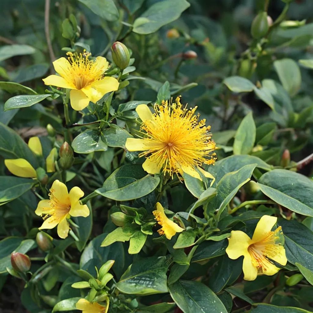 Hypericum frondosum