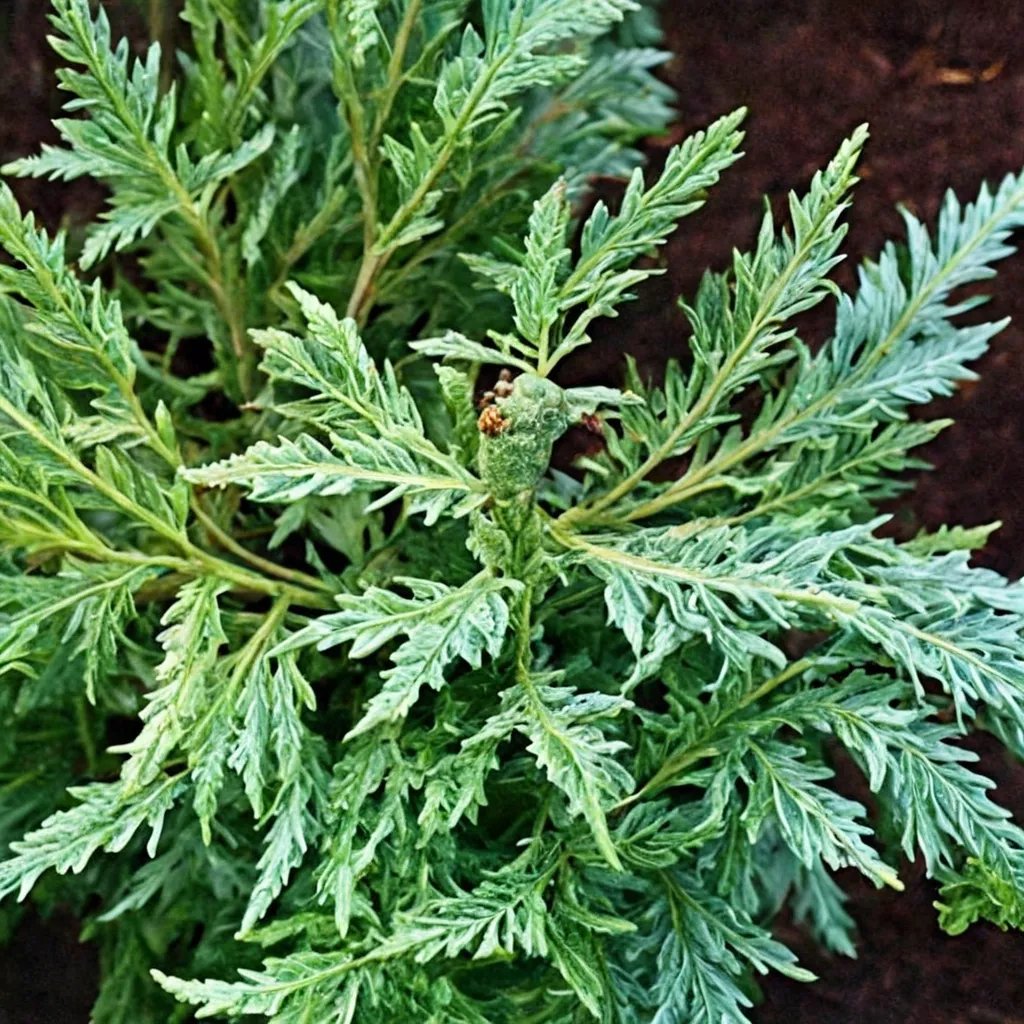 Chamaecyparis pisifera 'Squarrosa Lutea'