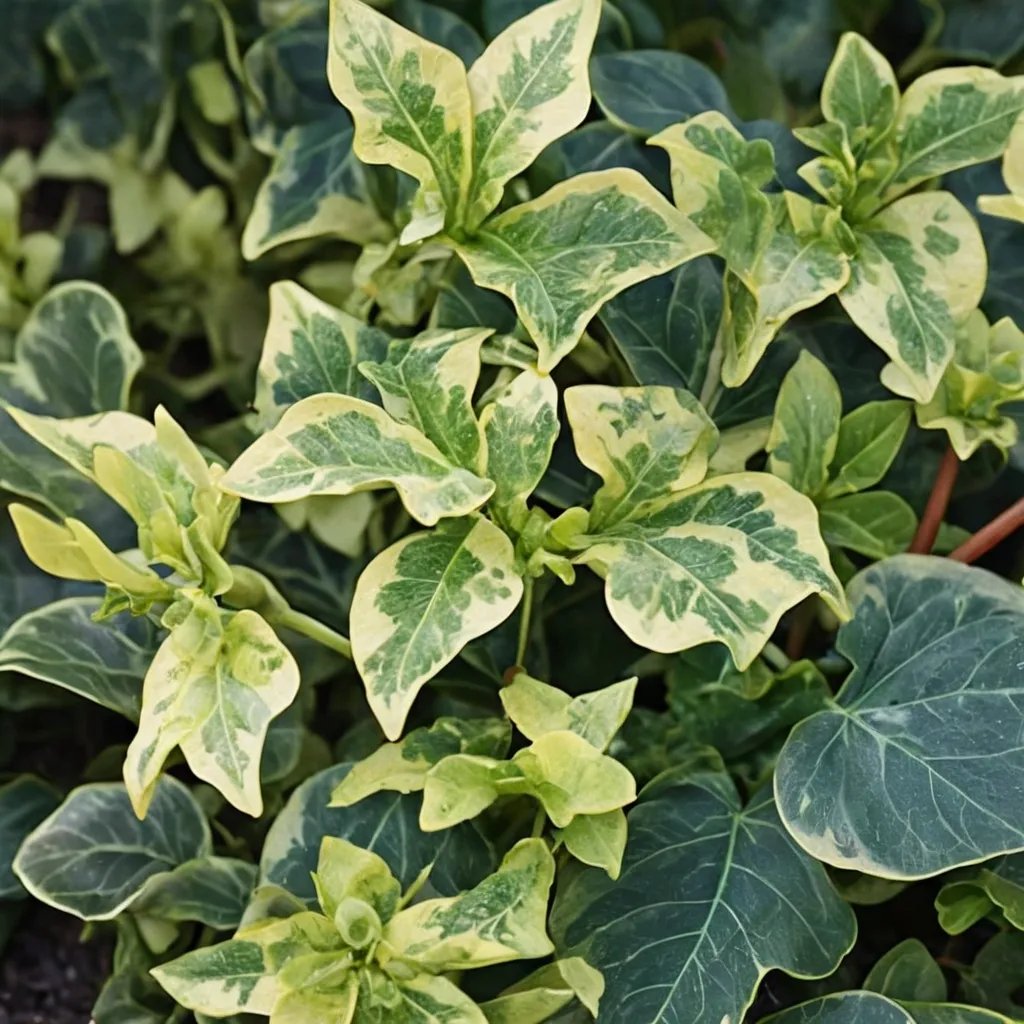 Hedera helix 'California Gold'