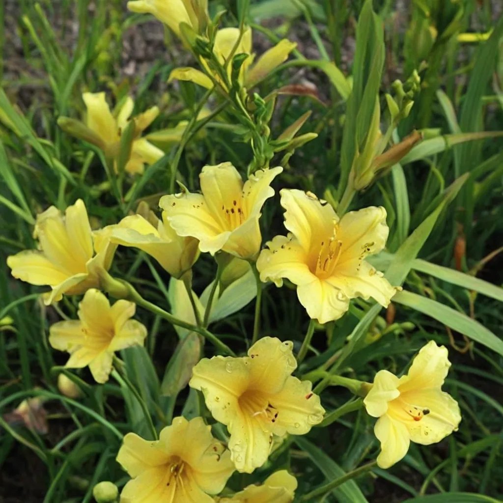 Hemerocallis x hybrida 'Toy Trumpets'