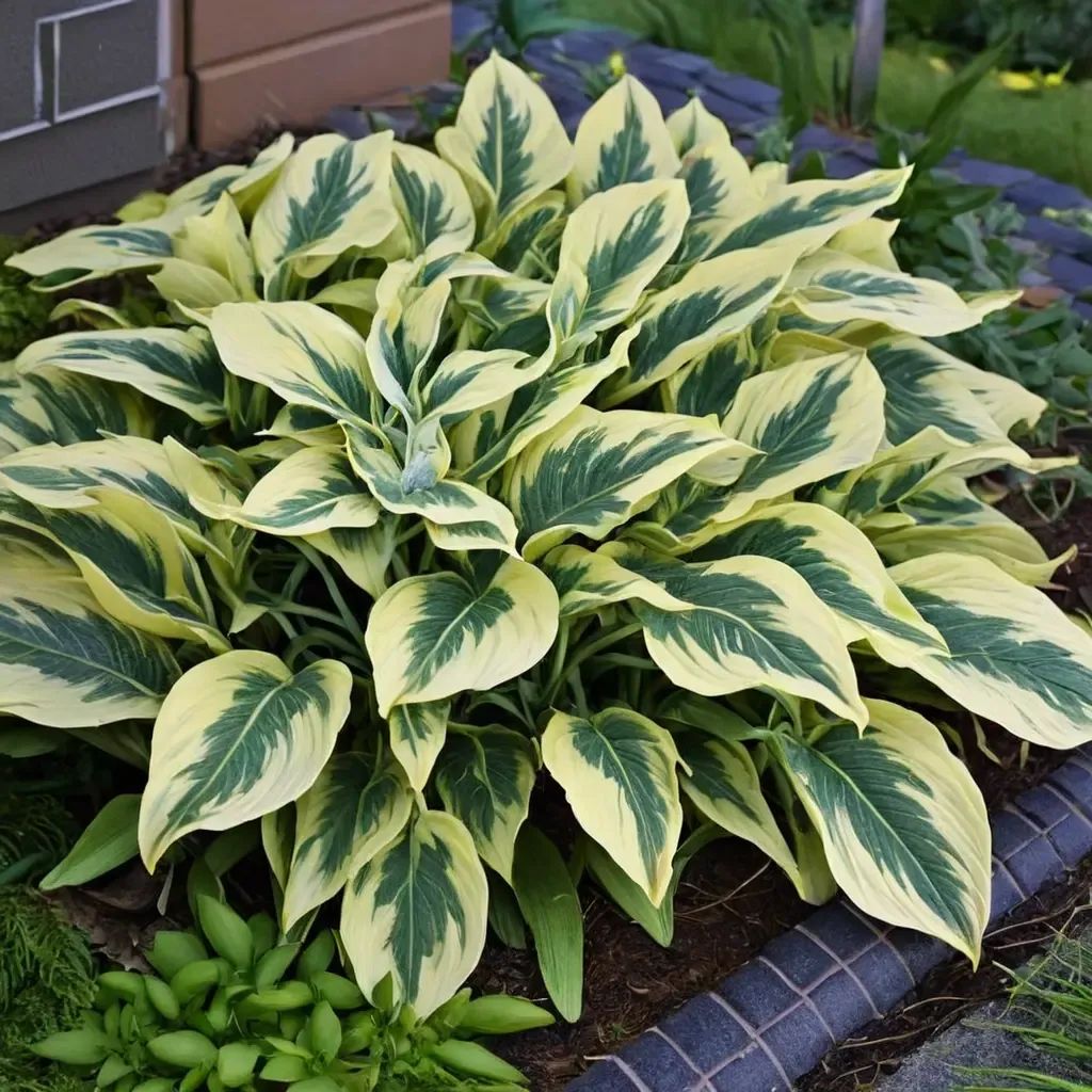 Hosta undulata 'Liberty'