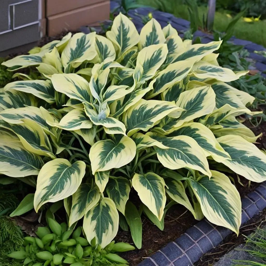 Hosta undulata 'Liberty'