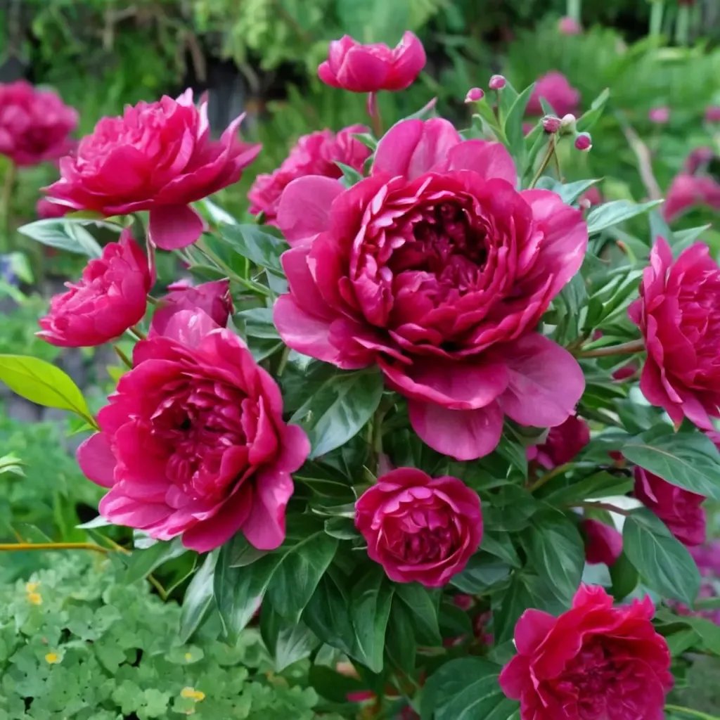 Paeonia lactiflora 'Felix Crousse'