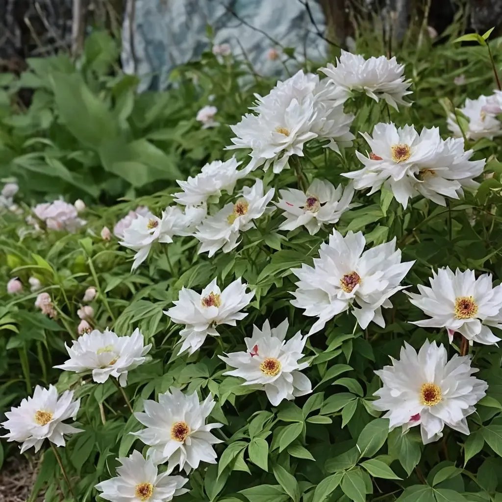 Paeonia ostii 'Feng Dan Bai'