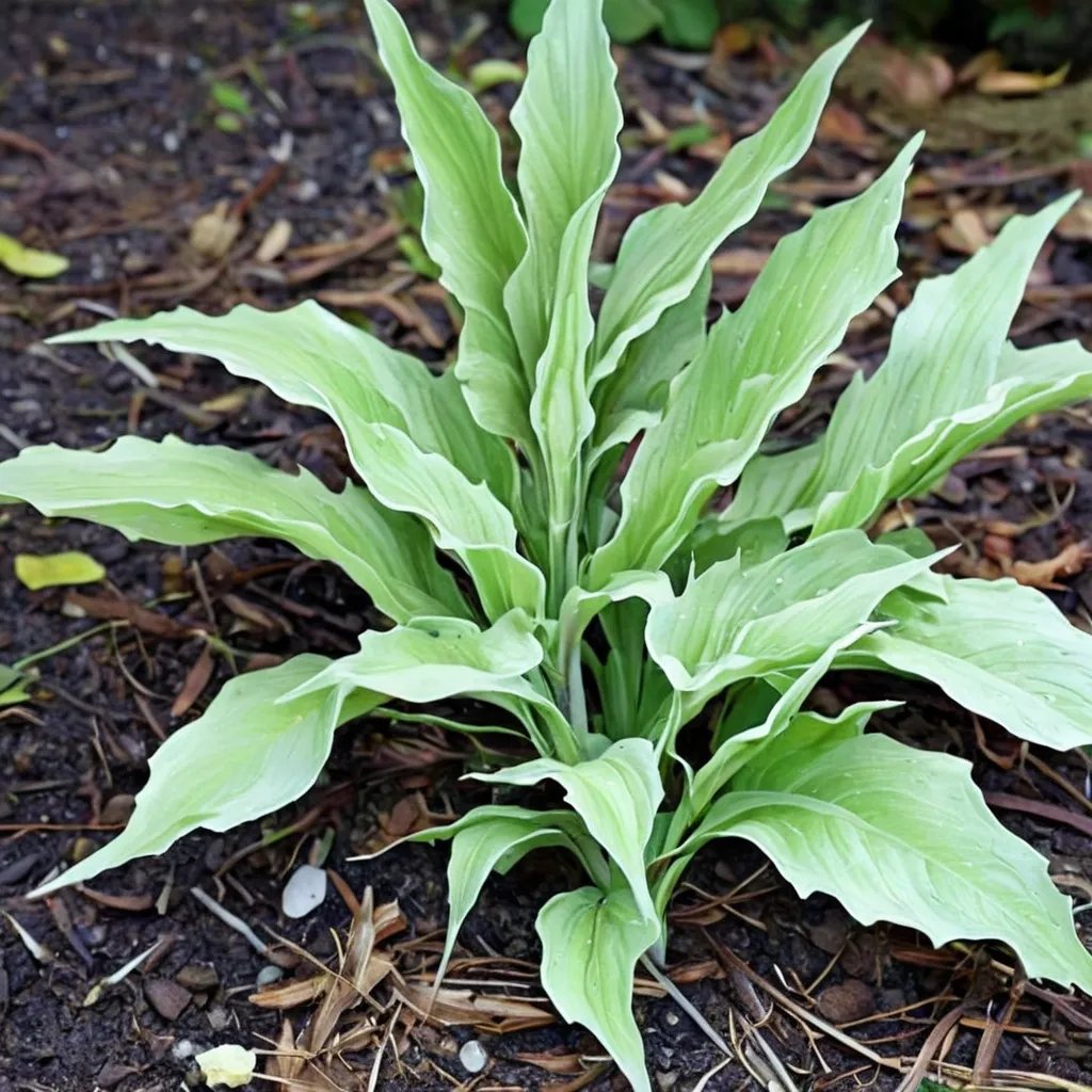 Hosta x hybrida 'Ruffle Truffle'