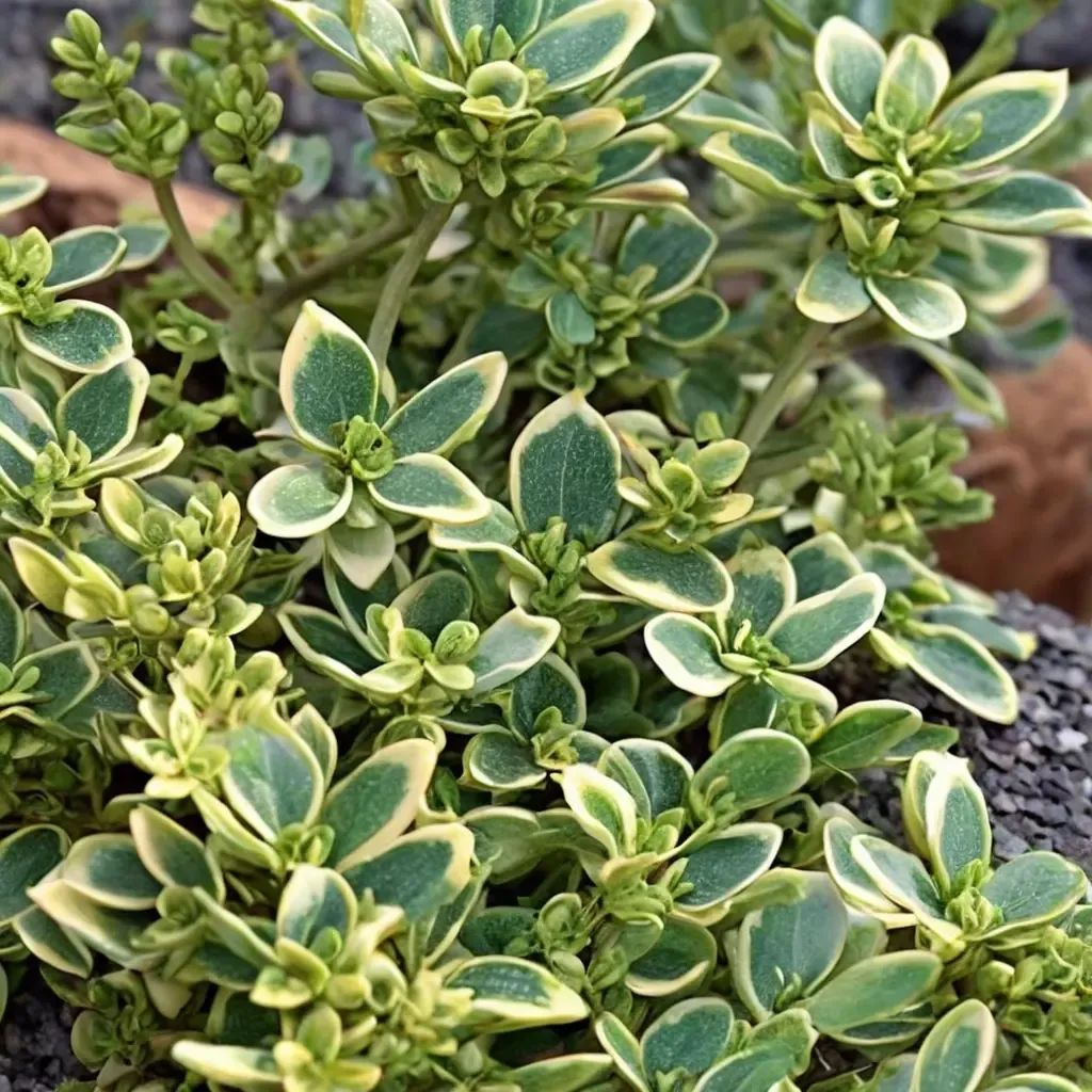 Thymus citriodorus 'Golden Lemon'