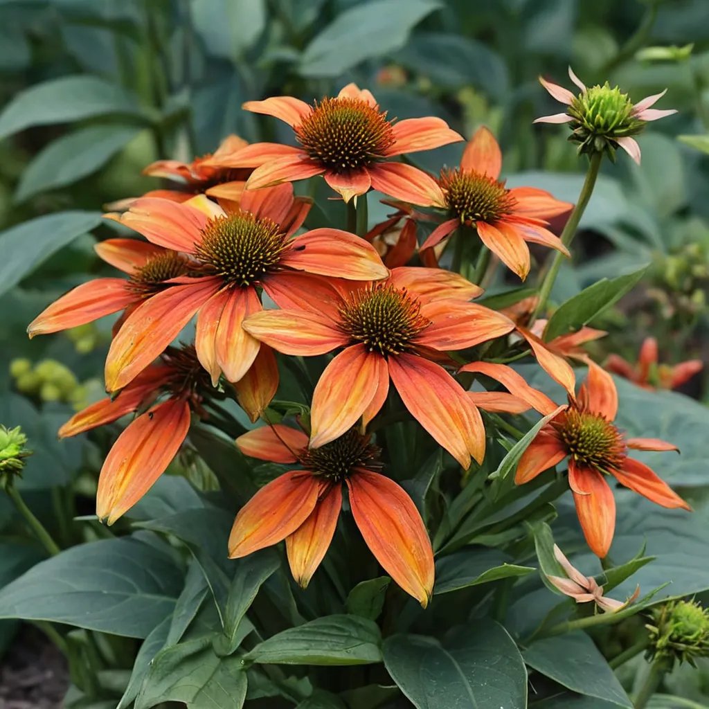 Echinacea x hybrida 'Adobe Orange'