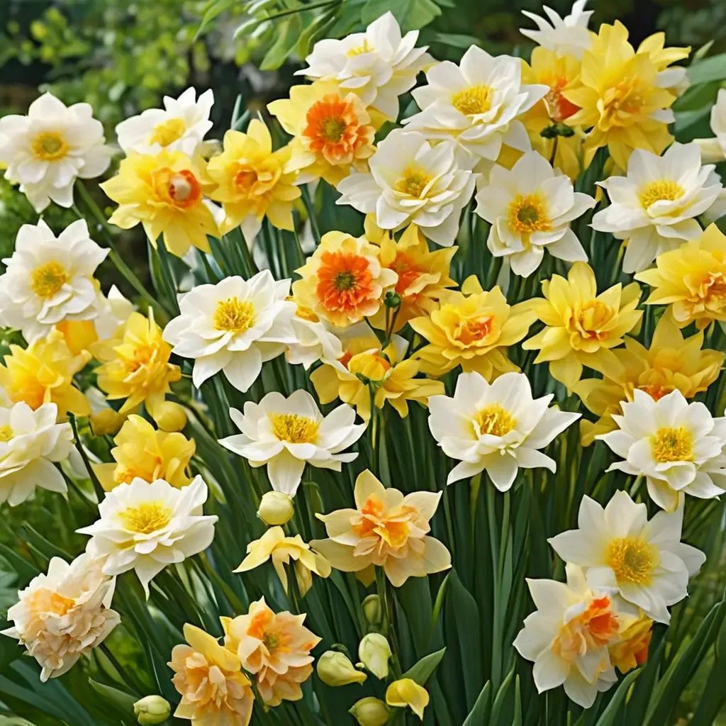 Narcissus x hybrida 'Daffodils Mixture'