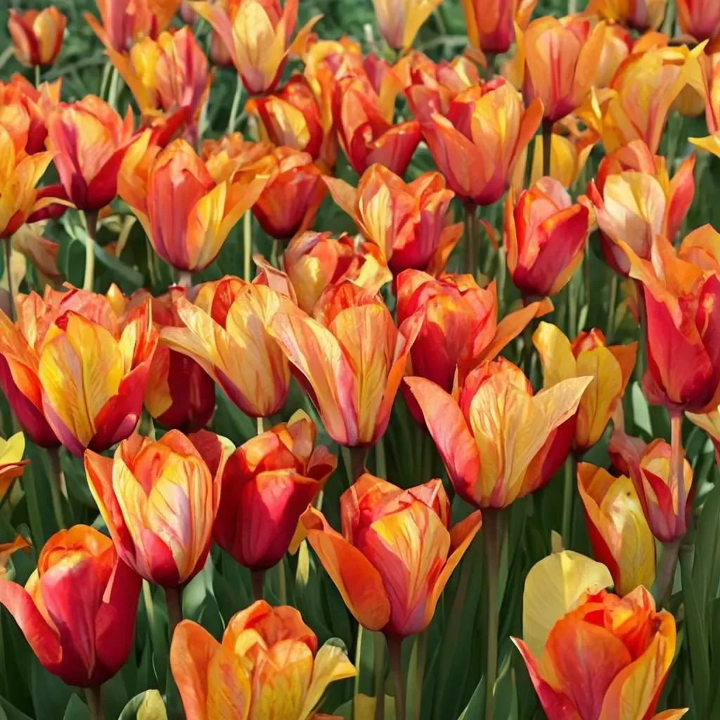 Tulipa x hybrida 'El Nino'