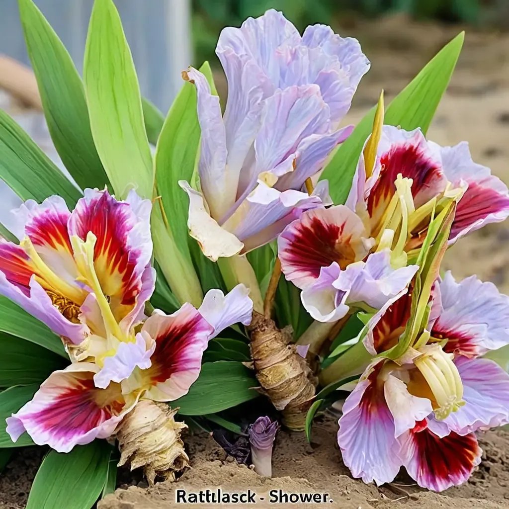 Iris x germanica 'Going In Circles Kickstart'