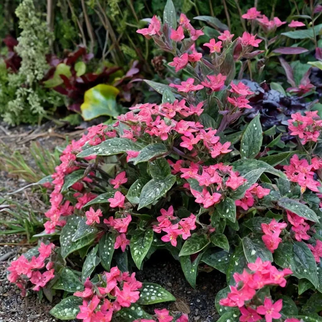 Pulmonaria officinalis 'Shrimps on the Barbie'