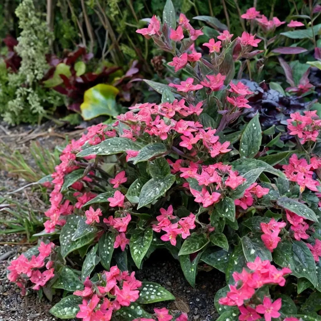 Pulmonaria officinalis 'Shrimps on the Barbie'