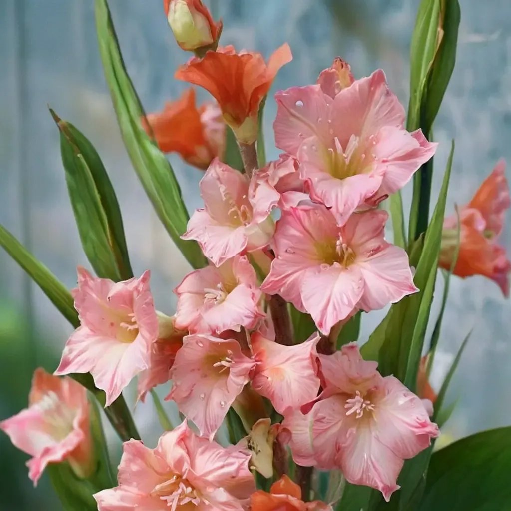 Gladiolus hortulanus 'Rose Supreme'
