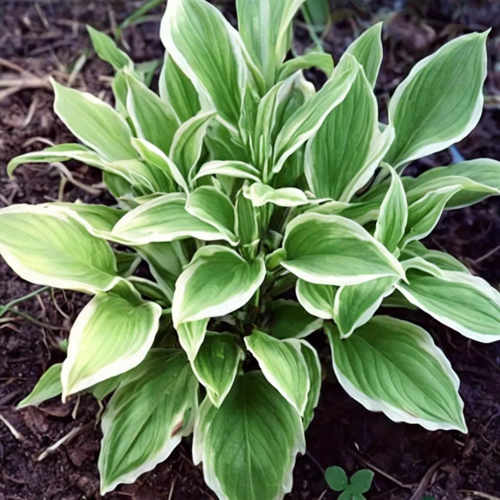 Hosta x hybrida 'Touchstone'
