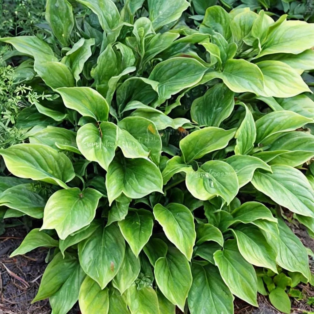 Hosta x hybrida 'Sweet Bo Peep'