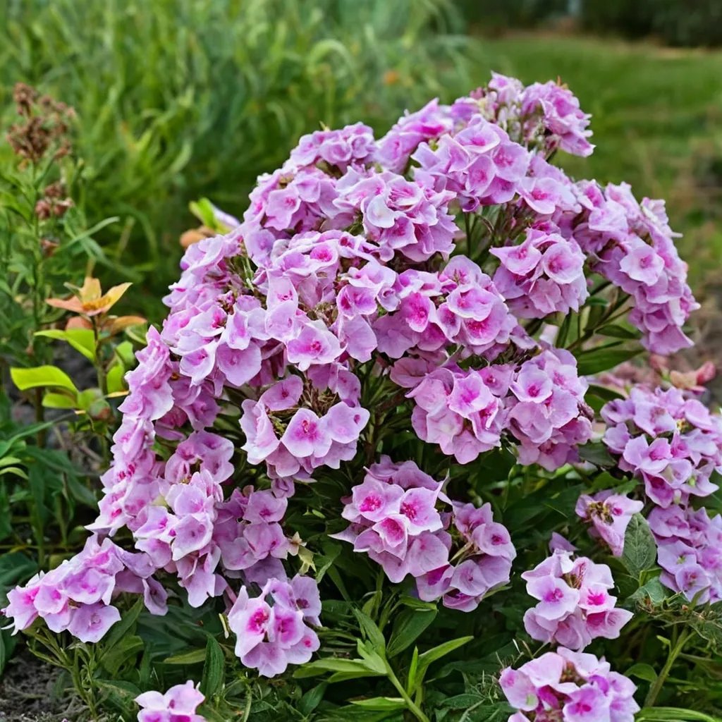 Phlox paniculata 'Opalescence'