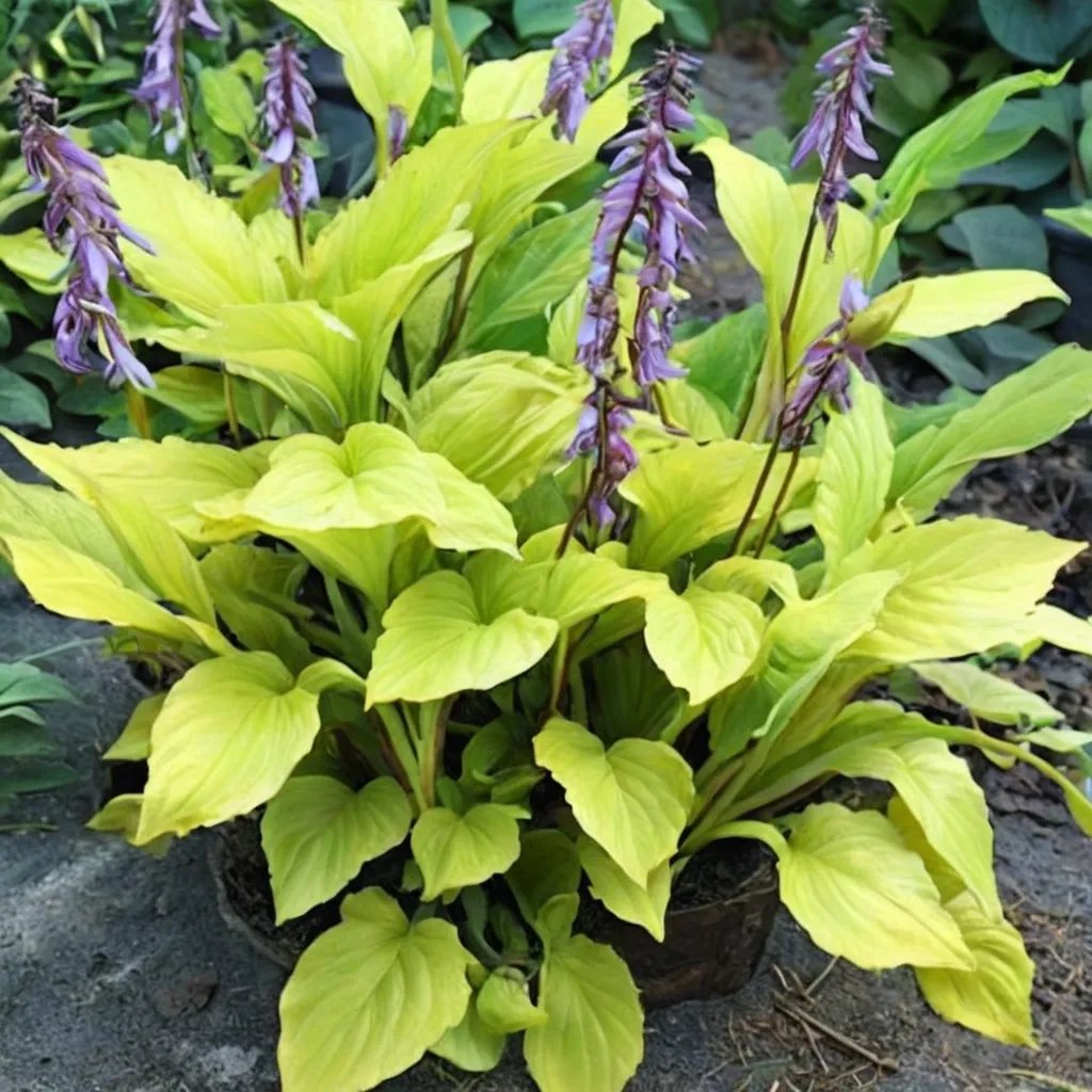 Hosta x hybrida 'Fruit Punch'