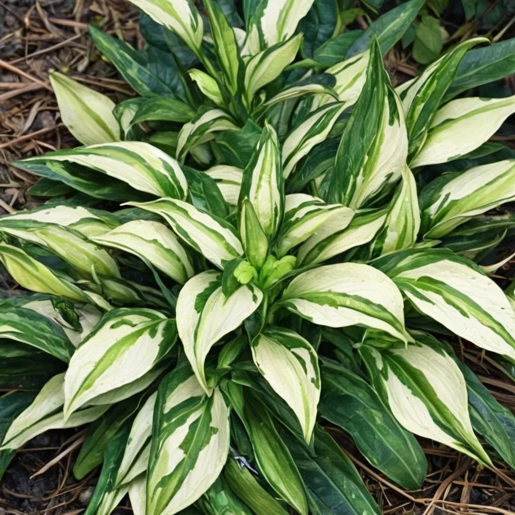 Hosta x hybrida 'Peanut'