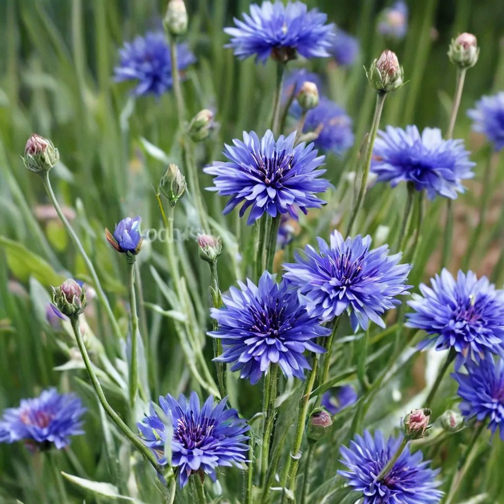 Centaurea cyanus 'Blue Boy'
