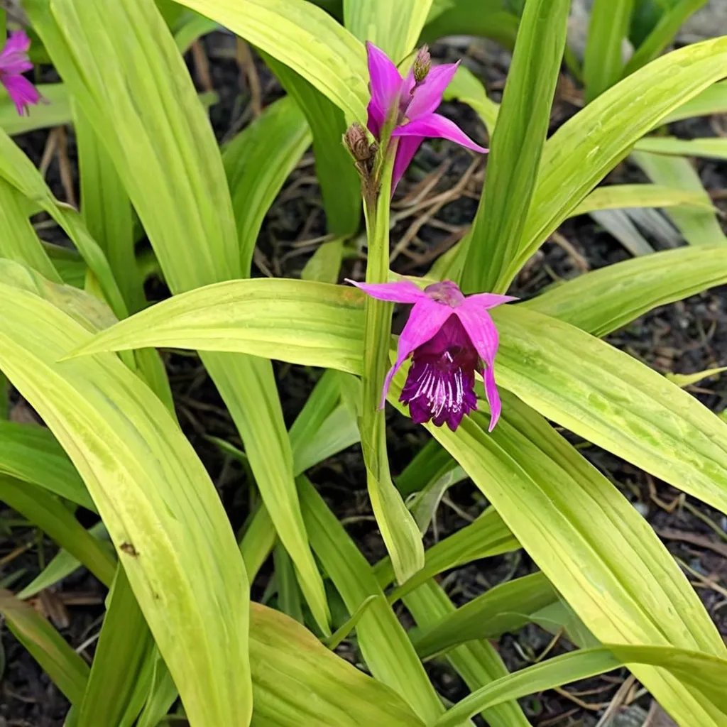 Bletilla striata 'Ogon'