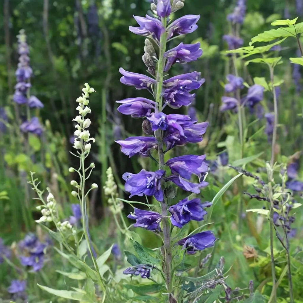 Delphinium exaltatum