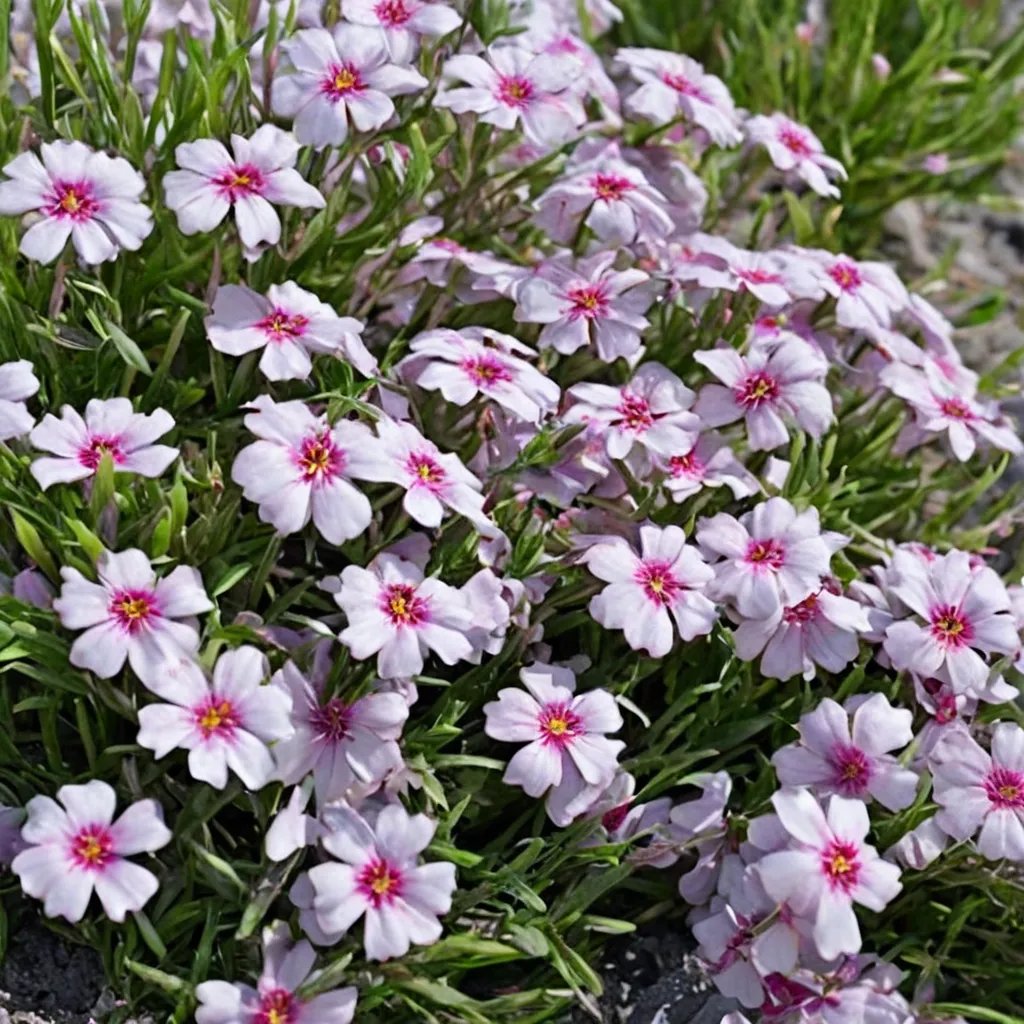 Phlox subulata 'Coral Eye'