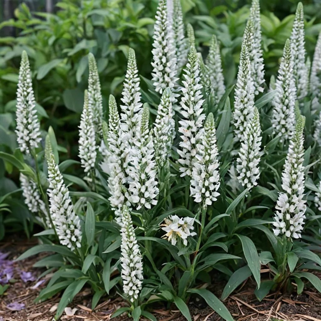 Veronica spicata 'White Wands'