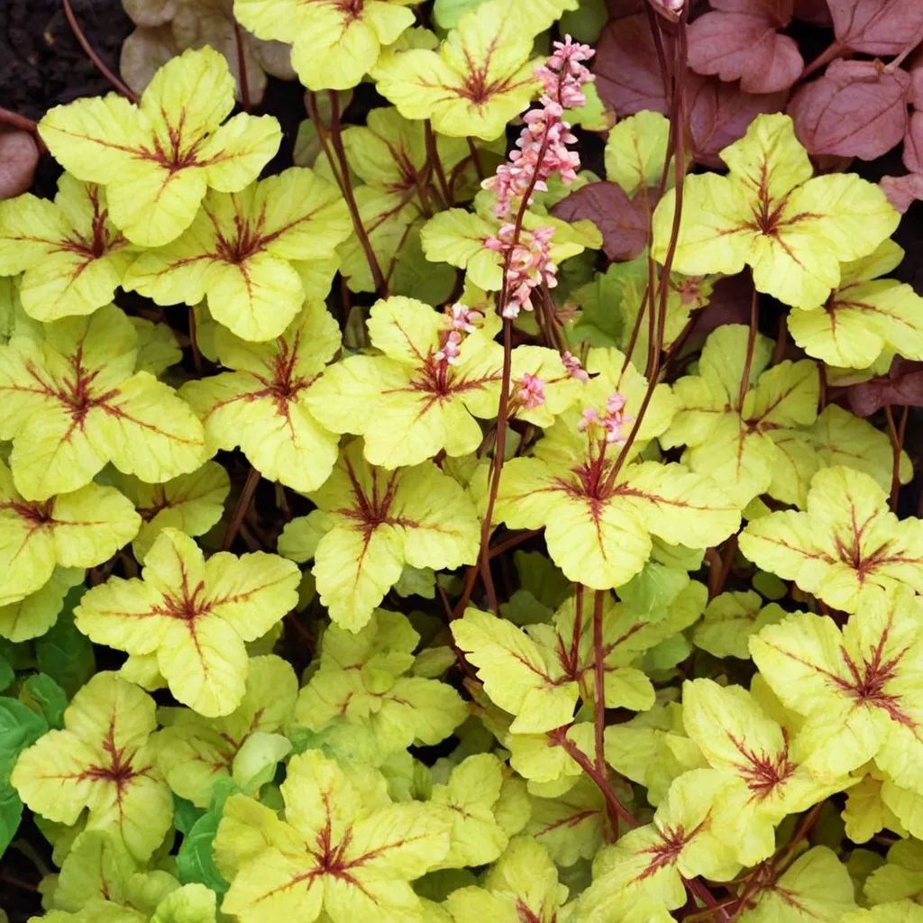 Heucherella x hybrida 'Sunspot'
