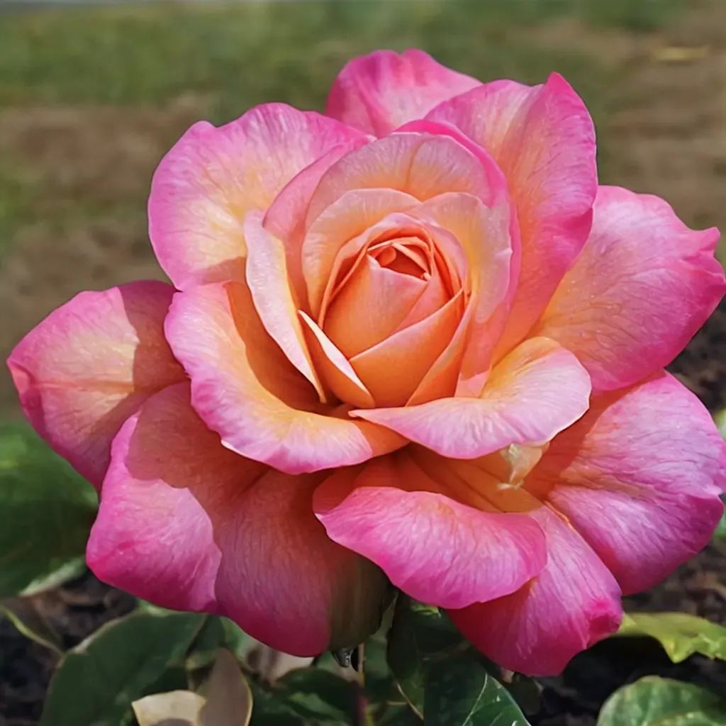 Rosa x hybrida 'Chicago Peace'